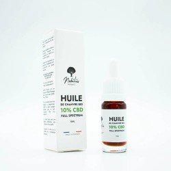 Huile de CBD Full Spectrum 10% – Effet d’Entourage & Bien-être Naturel